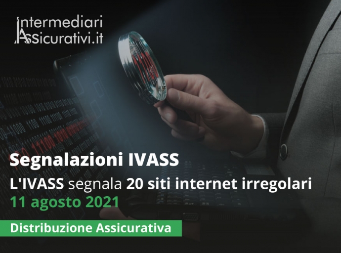 L'IVASS segnala 20 siti internet irregolari 